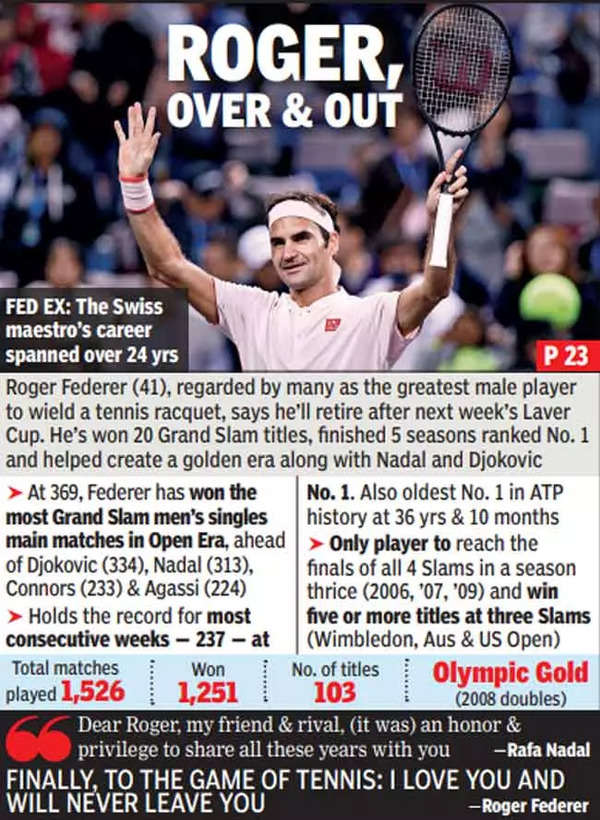 God Save the King': World media bows down to retiring Roger