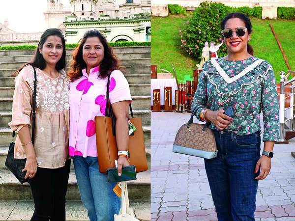 (L) Anandi and Ritu (R) Khushboo Lamba