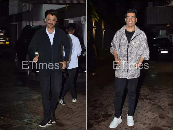 Anil Kapoor, Manish Malhotra