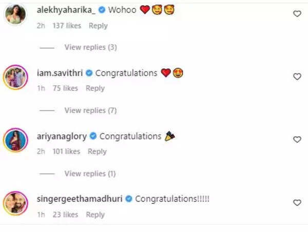 BFFs wish Lasya Manjunath