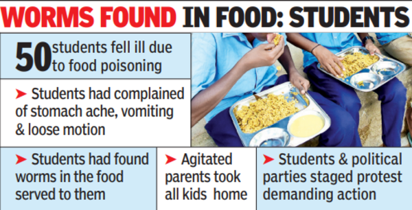 Food poisoning: Principal suspended, warden fired
