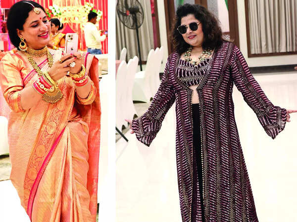 (L) Reena (R) Meenu Upadhyay