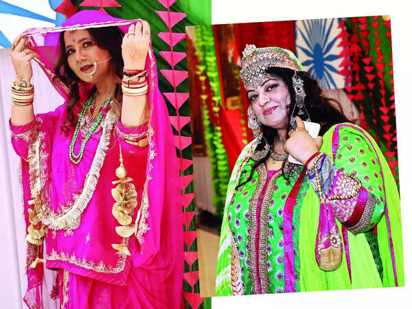 (L) Nita Singh (R) Priya Agrawal
