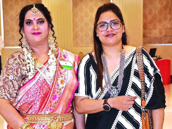 Rashmi Roy (L) and Parul