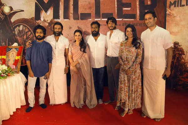 Captain Miller Movie launch