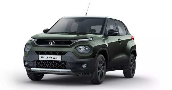 Tata Punch Camo Edition front view
