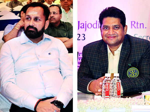 (L) Santosh Kapoor (R) Ajeet Mehrotra