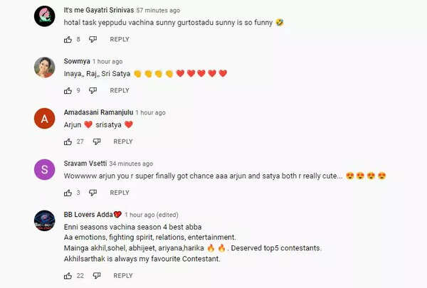 Netizens on Arjun Satya