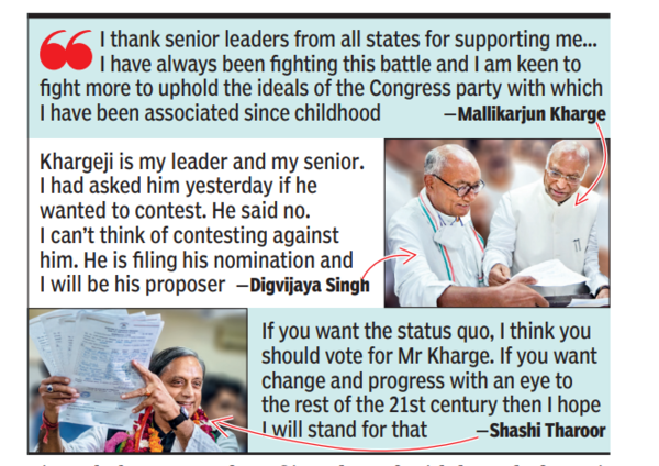 P Chidambaram, Digvijaya Singh in the running to succeed Mallikarjun Kharge as leader of the opposition to Rajya Sabha |  News from India