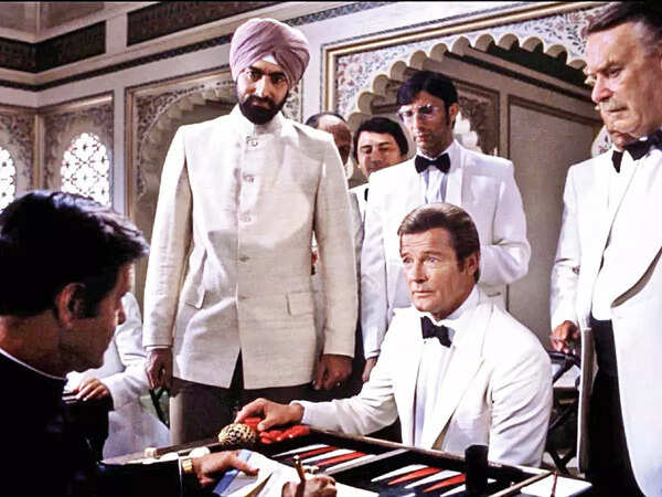 A still from Octopussy, which was shot in Udaipur