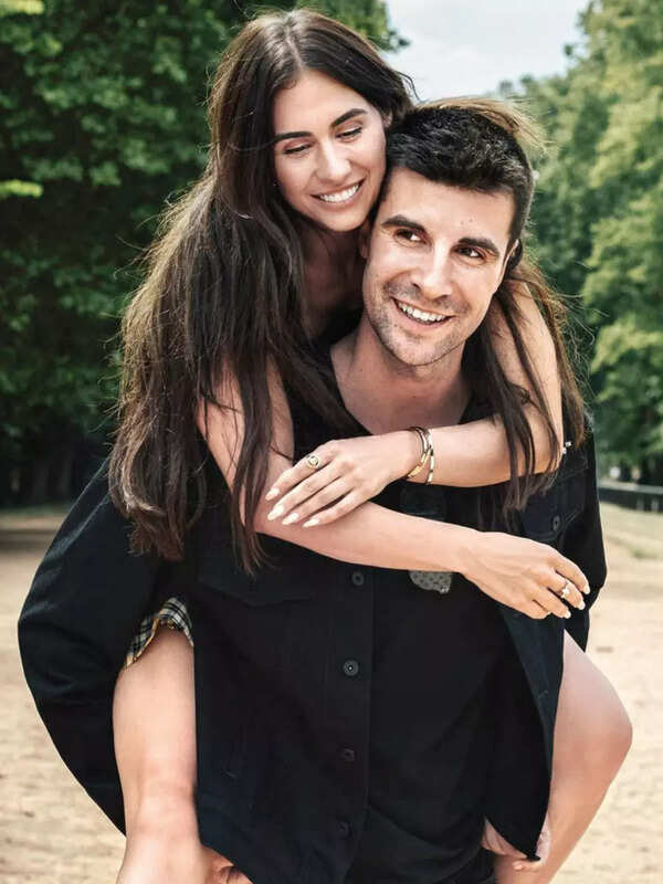 Lauren Gottlieb with boyfriend Tobias Jones