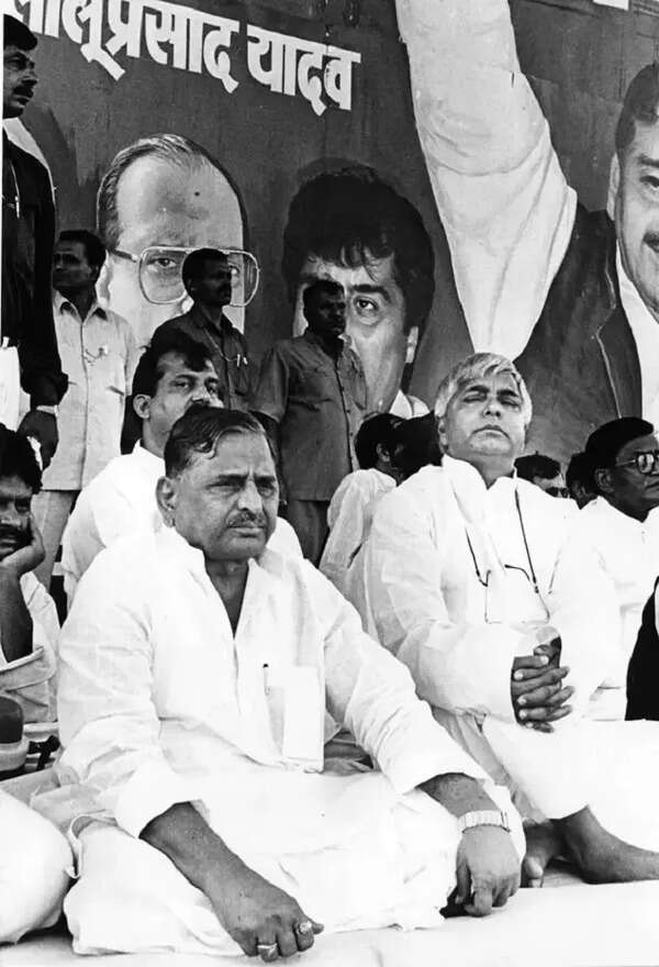 Mulayam Singh Yadav.