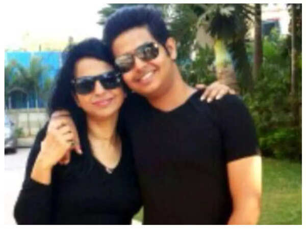 Sidharth Sagar with his mother, Alka Sagar