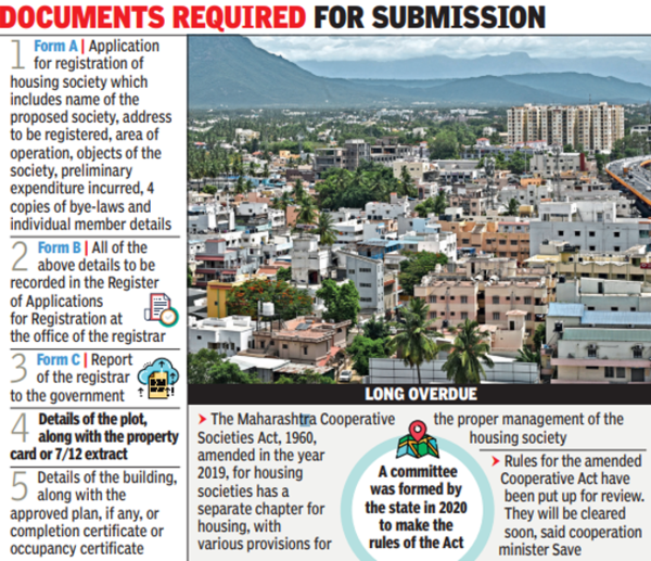 Maharashtra Maharashtra Eportal in the offing for swift housing society enrolments Pune
