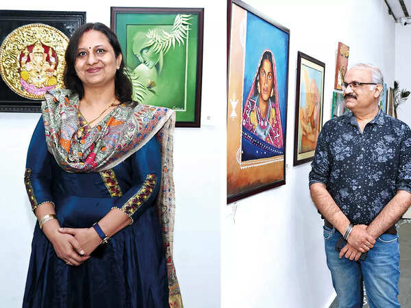 (L) Shruti Agrawal (R) Pankaj Gupta