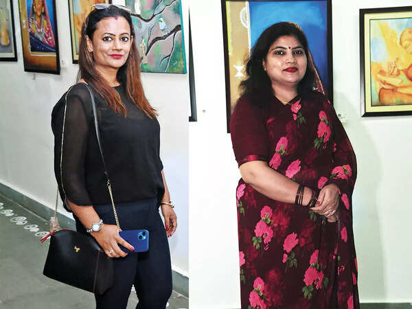 (L) Sonoka Sanyal (R) Sumita Siddharth