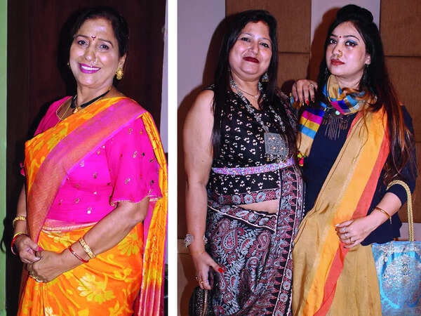 (L) Bharti (R) Bindia and Monalisa