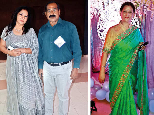 (L) Pooja Bhatia and Sanjay Pal (R) Rajni Tiwari