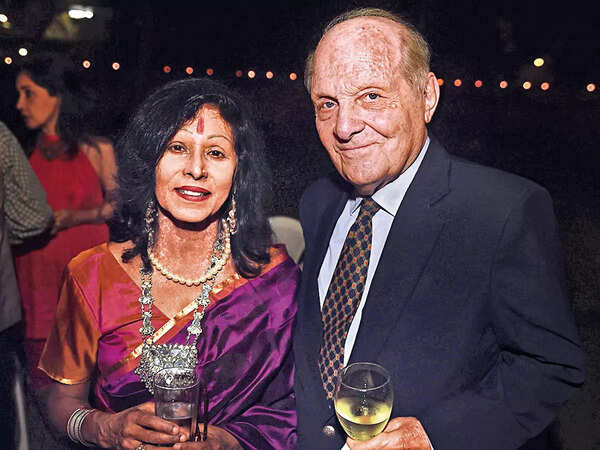Shovana Narayan and Dr Herbert Traxl