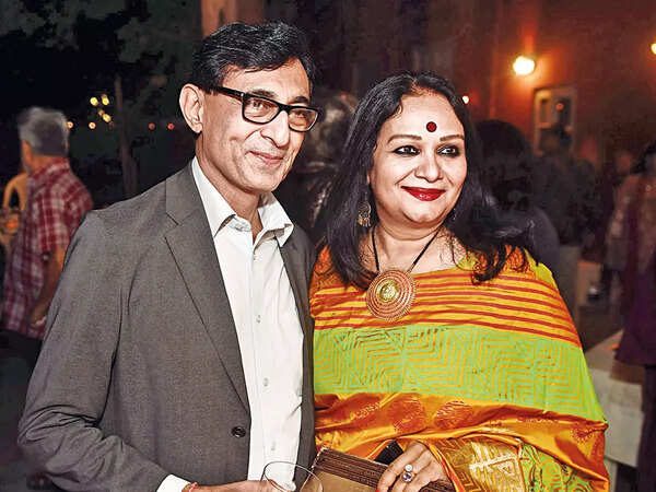 Sunit Tandon with Pratibha Prahlad