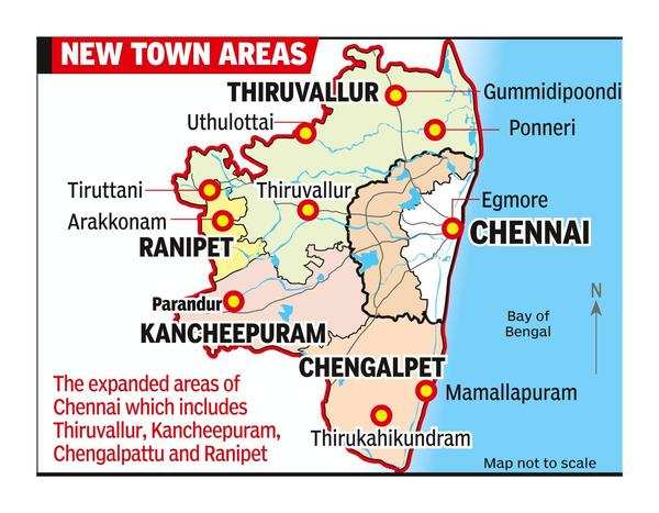 Kanchi Chengalpet Among New Town Development Areas Chennai News   95057578 