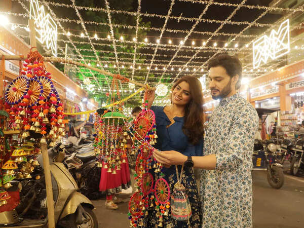 Sayantani Ghosh with husband Anugrah Tiwari