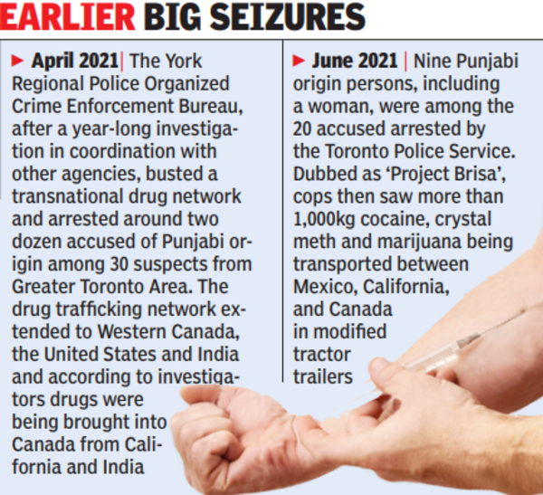 Canada: 3 Pbi-origin Men Among 5 Held In Canada Drug Bust | Chandigarh ...