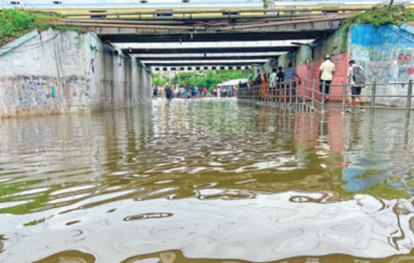 Rain In Chennai: Road Traffic Diverted As Heavy Rain Inundates Two ...