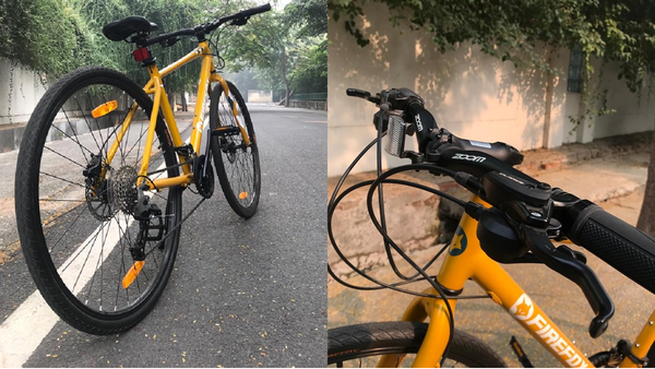 Hybrid Bike Firefox Cycles Road Bike Firefox Grey Voya 700c Hybrid