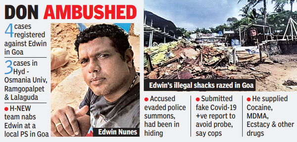 Hyd police dig in heels in Goa, net druglord Nunes
