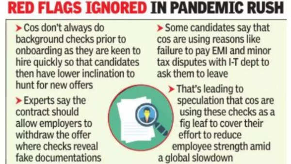 Talent shortage, virtual recruitment lead to surge in fake CVs - Times of  India