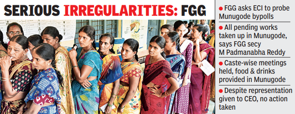 Over Rs 600cr spent in Munugode by parties, EC must probe: FGG