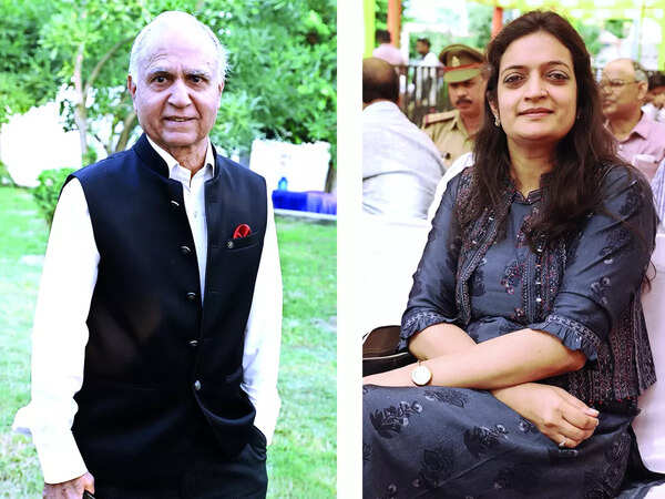 (L) Dr Ravi Bhatt (R) Dr Shivani