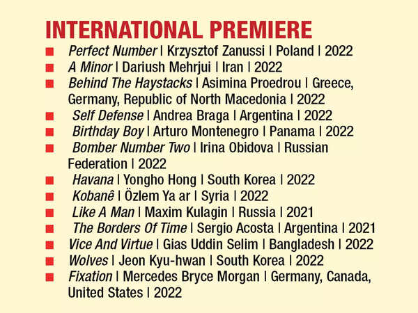 International Premiere