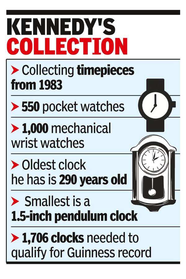 He saved time for 38 yrs, now wants to preserve it