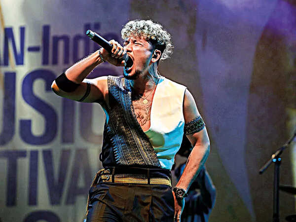 A band member from Cambodia’s RizerXSuffer