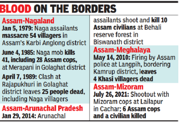 5 Meghalaya Villagers Killed in Border Shooting by Assam Policemen |  News from India