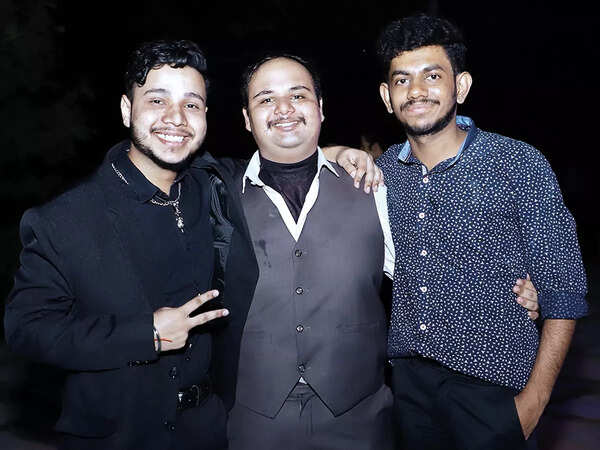 (L-R) Rishi, Rakshit and Pravesh
