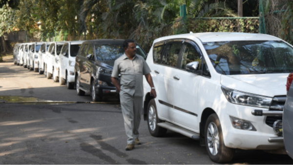 File photo: Toyota Innova Crysta, a favourite among political party fleets as well.