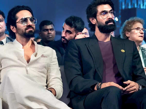 Ayushmann Khurrana and Rana Daggubati