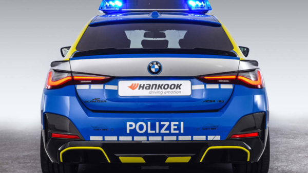 This Police Car Promotes Safe Tuning! One Of A Kind BMW I4 By AC ...