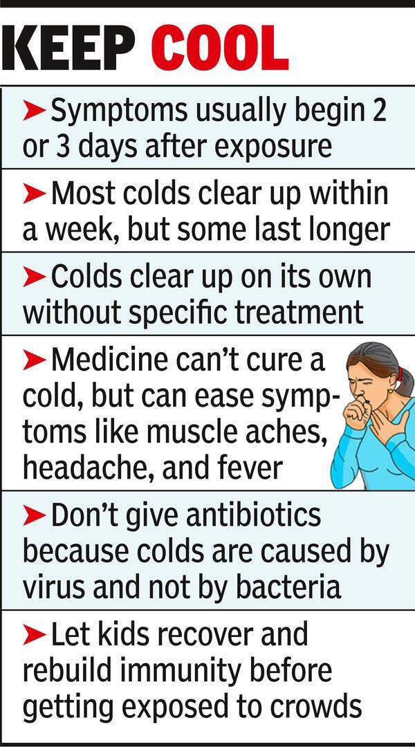 Doctors Share Tips To Deal With Repeated Cough & Cold In Kids Times