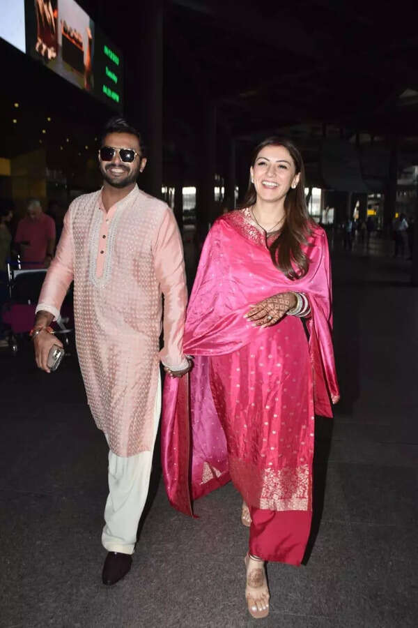 Hansika Motwani and Sohael Kathuriya