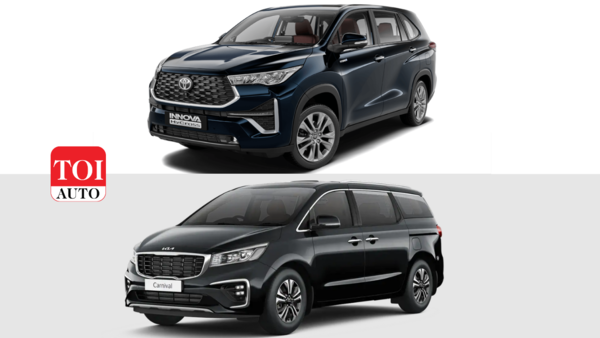 Innova Hycross against Kia Carnival