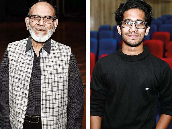 (L) Athar Nabi (R) Huzaifa Shahid