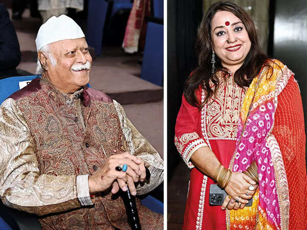 (L) Nawab Jafar Mir Abdullah (R) Kajal Suri