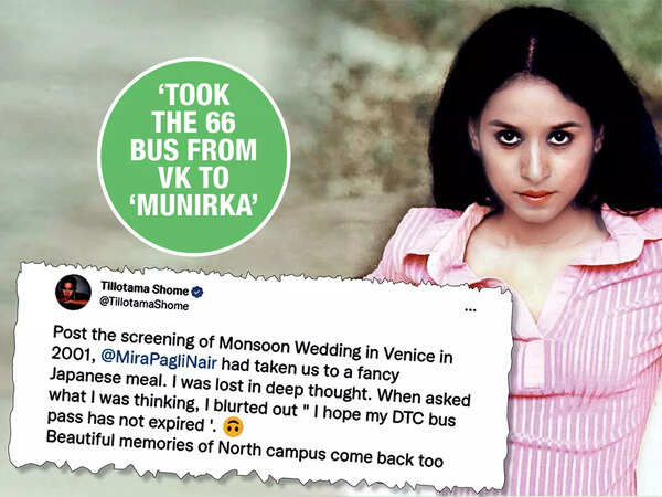 Tillotama Shome remembers her DTC buss pass