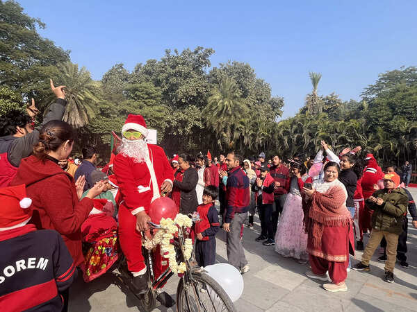 Santa testing