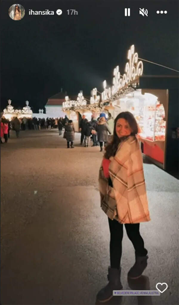 Hansika at Vienna