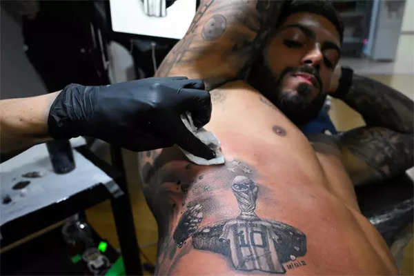 What are the best soccer player tattoos From Ibrahimovics lion to Messis  Jesus depiction  Goalcom Singapore